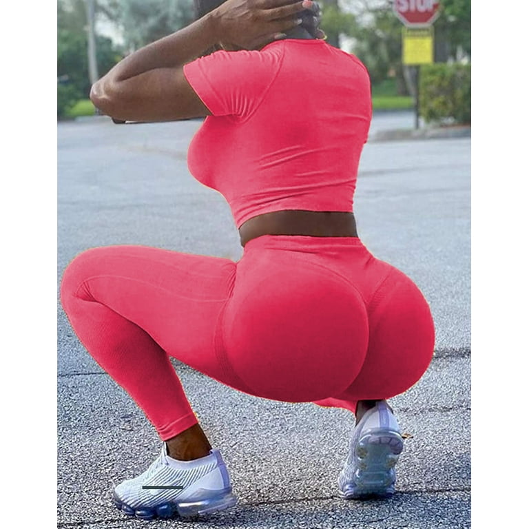 Push Up Tiktok Leggings Woman Tights Workout Leggings Sport Running Gym  Yoga Pants Female High Waist Butt Lift Leggins Fitness - AliExpress