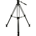 thumbnail image 5 of E-Image GA752T 3-Section Aluminum Tripod with GH06 Video Head and Mid-Level Spreader, Black, 5 of 10