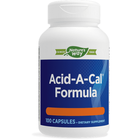 Nature's Way Acid-A-Cal® Formula, 100 Capsules