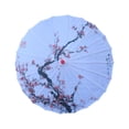 thumbnail image 3 of Paraguas de papel aceitado chino de 32 pulgadas, decoración estilo chinoiserie, accesorios para fotografías, paraguas de seda Estilo F, 3 of 8