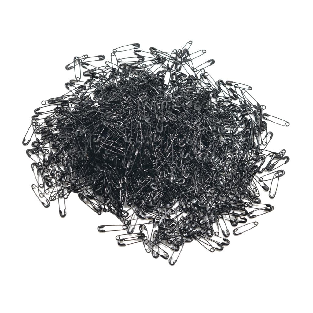 Milageto Pack of 500 Assorted Crafting Supplies in Black - DIY Jewelry And Sewing Kit 5 Pcs