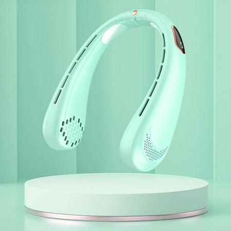 

Hanging neck fan portable small fan small usb charging hanging neck fan