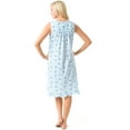 thumbnail image 2 of Casual Nights Women's Sleeveless Floral Embroidered Night Gown, 2 of 2
