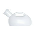 thumbnail image 3 of Orinal portátil para hombre, con tapa y asa, antiderrames, para orinar Blanco, 3 of 9