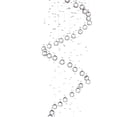thumbnail image 2 of Candil de Cristal Cortado Gamalux Williams Krystal Cascada de 8 Luces, 2 of 5