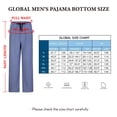thumbnail image 2 of GLOBAL Men's Cotton Yarn Pajamas Pants- Plaid Pajama Pants for Men with Pockets-Lounge & Sleep PJ Bottoms, 2-Pack, 2 of 8