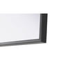 thumbnail image 4 of Elegant Kitchen and Bath Amoura 20X24 Pivot Mirror In Black, 4 of 15