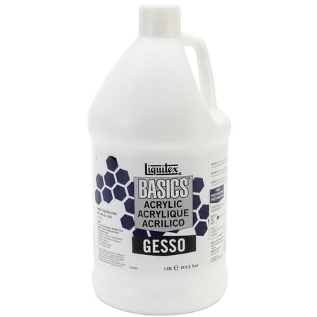 Liquitex BASICS Gesso-64oz FOB: MI (Best Gesso For Oil Painting)