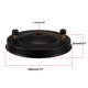 thumbnail image 3 of Uxcell 4.13" x 0.91" Placa de luz de techo Canopy Accesorios de hierro negro 5Pcs, 3 of 5