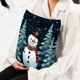 thumbnail image 6 of Snowman Velvet Throw Pillow Covers with Unique Patterns - Set of 2, 16x16, 18x18, 20x20 Inches or Living Room, Bedroom, and More!, 6 of 6