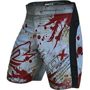 RDX MMA Shorts for Kickboxing and Martial Arts Training, Breathable Stretchable Fighting