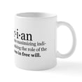 thumbnail image 2 of CafePress - Libertarian Definition Mug - 11 oz Ceramic Mug - Novelty Coffee Tea Cup, 2 of 6