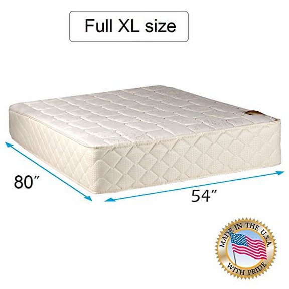 Grandeur Deluxe Full XL Size (54"x80"x12") Mattress Only - Fully Assembled, Good for your back, Superior Quality - Luxury Height, Long Lasting and 2 Sided - By Dream Solutions USA