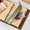 Army Green, variant on Ultra-Slim Elongated Curved Rounded Smooth Matte Waterproof Faux Leather Mini Pencil Pouch Delicate Uniform Stitching Tiny Matching Leather Pull Tab