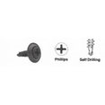 thumbnail image 4 of CRL AV11454 Black 8 x 5/8" Oval Head Phillips Self-Drilling Screws with Countersunk Washers, 4 of 5