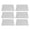 white, variant on JUANCHENG 6-Pack Plastic Queen Excluders (for Beekeeping Specific) — (White and Yellow)