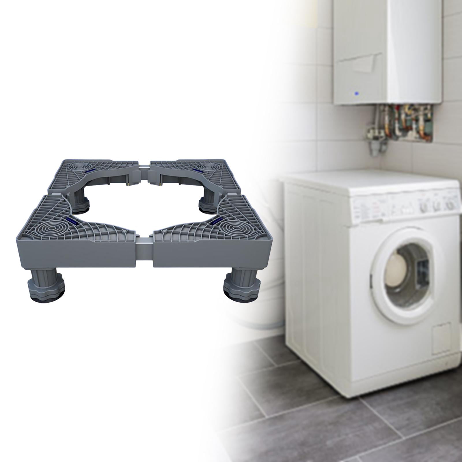 Baoblaze Adjustable Washing Machine Base Washer Pedestal with Sturdy Feet Multifunctional 4 Legs