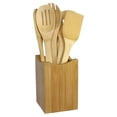thumbnail image 2 of 50% off!Design 7-Piece Bamboo Cooking Utensil Set Kitchen Tools For Nonstick Pan, 2 of 7