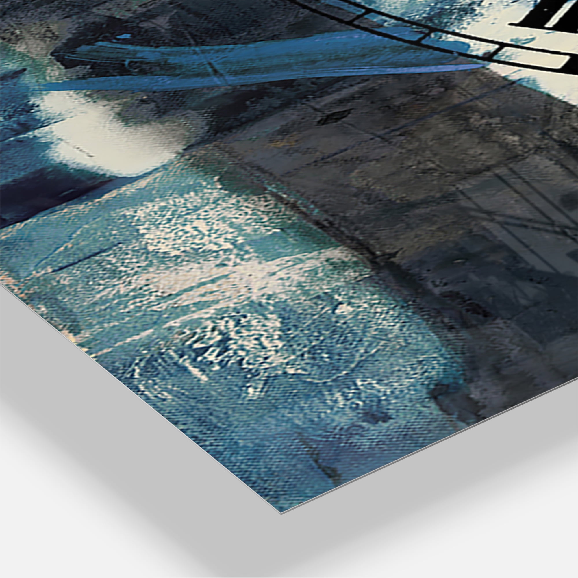 Designart 'Deep Woods II Indigo' Traditional Wall Clock