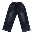 thumbnail image 7 of RUTAYY Toddler Boys Jeans With Elastic Waistband Children Spring/Autumn Denim Trousers Baggy Jeans Cargo Trousers Pants Relaxed Fit Infants Pants, 7 of 7