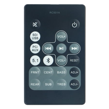 Infared IR Remote Control RC501A Replace for Edifier Versatile 5.1 Speaker System R501BT