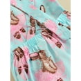 thumbnail image 6 of Baby Girl Easter Romper Cute Bunny Printed Sleeveless Backless Suspender Romper Jumpsuit, 6 of 8