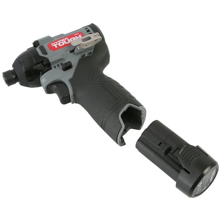 Hyper Tough 12V Max Lithium Ion Cordless Brushless Impact Driver