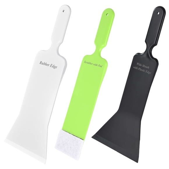 EHDIS Window Tint Bulldozer Squeegee Scrubber Paddle Squeegee, Long Handle Flat Glass Bulldozer Tint Tool for Car Front Windows Rear Glass Cleaning,