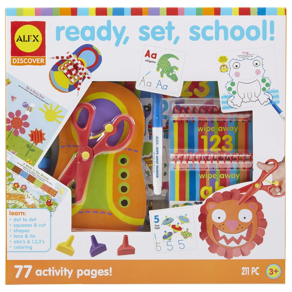 Alex Discover Ready, Set, School Craft Kit Kids Art and Craft Activity