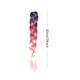 thumbnail image 3 of Fiudx Extensiones de Trenzas, Seda Dorada Brillante, Cabello Sintético Resistente Al Calor, Trenzas Coloridas para Peinados, Trenzas de Caja Diy para Halloween, Regalo para Mujer, 61 Cm de Largo, 3 of 3