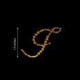 thumbnail image 3 of Efavormart 12 Pack Self Adhesive Gold Diamond Crystal Letter Rhinestones Stickers For Favor Box Gift Bag Decor - J, 3 of 11