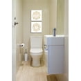 thumbnail image 1 of Gango Home Decor Modern Bathroom Mandala Bathtub & Sink; Two 12x12in Hand-Stretched Canvases, 1 of 6