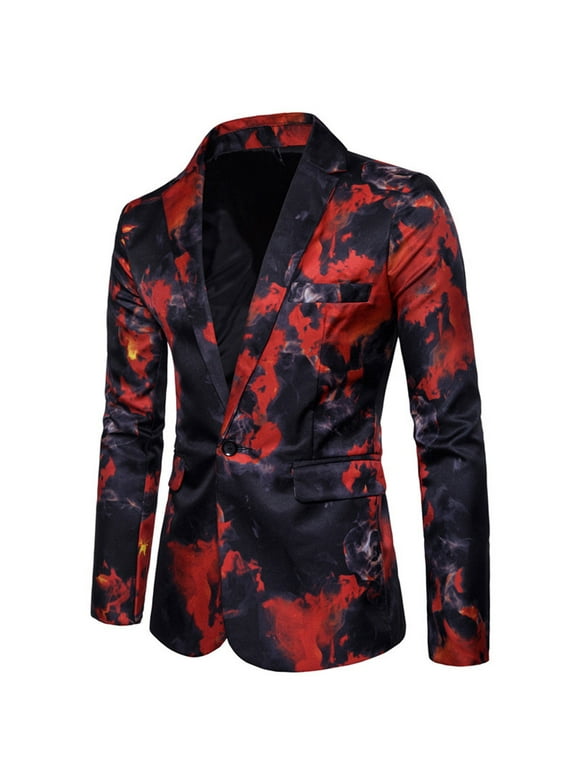 Red Jean Jacket Mens