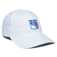 thumbnail image 3 of Men's Levelwear White New York Rangers Matrix Adjustable Hat, 3 of 4
