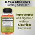 Fiber Gummies for Kids - 60 Count - Vegetarian, Gluten Free, Gelatin ...