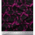 thumbnail image 1 of Soimoi Pink Poly Georgette Fabric Rays Tie-Dye Print Fabric by Yard 52 Inch Wide, 1 of 3