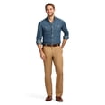 thumbnail image 4 of Pantalones Chino para Hombre IZOD Ajuste Slim Color Kaki Inglés 31W x 30L, 4 of 6
