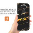 thumbnail image 6 of TUFF Subs Series Case for Lg K31 (Aristo 5)/Fortune 3/Tribute Monarch / Phoenix 5 - Black Marble, 6 of 7