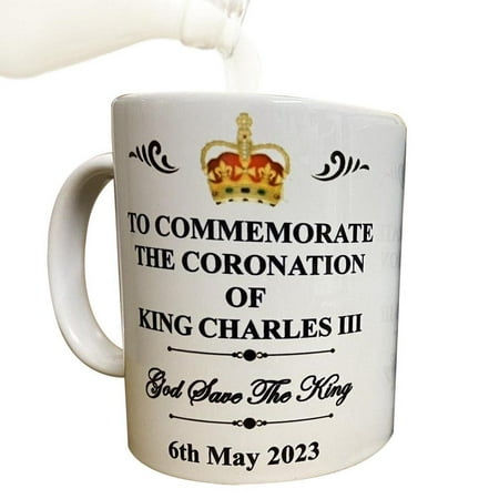 

AIXING King Mug 350ml King Charles The Third Coronation Mug Gift Commonwealth The King Of Great Britain Charles Third Of England Coronation Coffee Mug For Gifts Souvenirs workable