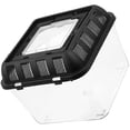 thumbnail image 2 of Caja de reptiles de reptiles Topeador de reptiles de reptiles Caso de alimentación de araña transparente, 2 of 6