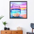 thumbnail image 4 of Kits de bordado FLhrweasw Punto de cruz cristal de playa 11 quilates Nuevo, 4 of 9