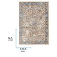 thumbnail image 2 of Livabliss Bodrum Coastal Indoor/Outdoor Area Rug,8'10" x 12',Blue/Peach, 2 of 7