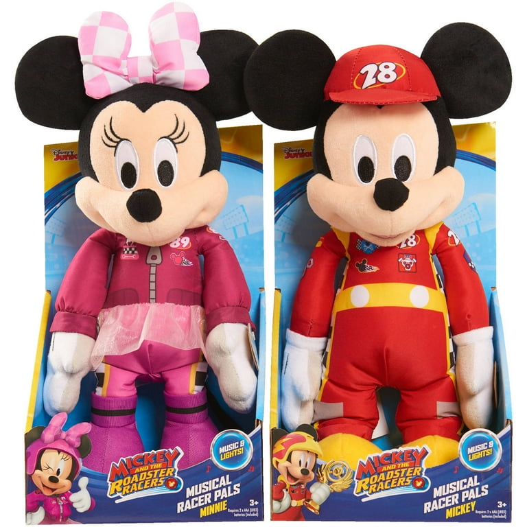 ミッキー　ミニー　ロードスターレイザーズ　ぬいぐるみ Mickey Roadster Racers Musical Racer Pals 11