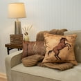 thumbnail image 3 of Donna Sharp Cowboy Decorative Cotton Pillow Set 2 PC, 3 of 7
