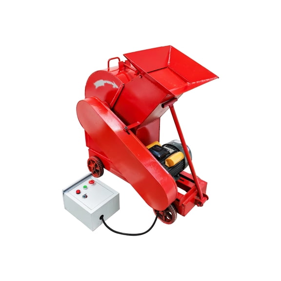 Hammer Type Construction Waste Crusher Electric Rock Shatter Pulverizer with 10mm Mesh 220V 1 Ton/H