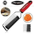 thumbnail image 2 of Microplane Gourmet Series Coarse Grater - Red, 2 of 4