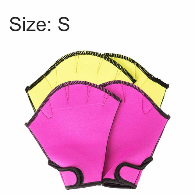 Gants d'Entraînement à la Natation Résistants à l'Eau avec Sangle de Poignet
