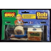 BRIO Bob the Builder Bricklayer Accessories (Wheelbarrow,Tools,Bricks)