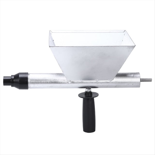 Electric Mortar Injector Automatic Caulking Tool Pointing Grouting Machine Mortar Pointing Grouting Applicator,1pcs x electric filling tool (excluding hand drill) 4pcs x alternative nozzles