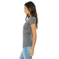 thumbnail image 3 of The Bella + Canvas Ladies Triblend Short Sleeve T-Shirt - GREY TRIBLEND - M, 3 of 4